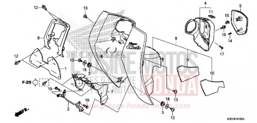 PROTECTEUR DE JAMBE C125AK de 2019